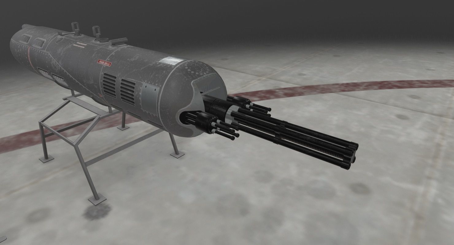 Mi-8MT Russian Air Force Animated Low-poly 3D model_34