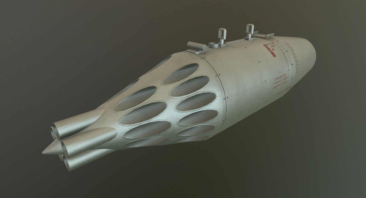 Mi-8MT Russian Air Force Animated Low-poly 3D model_52