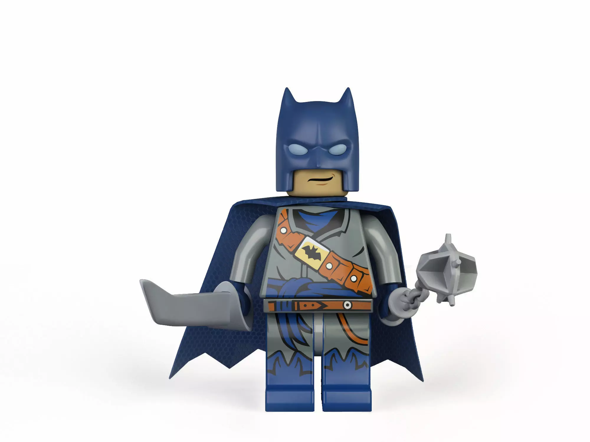 Batman Lego-Rigged Low-poly 3D model_0