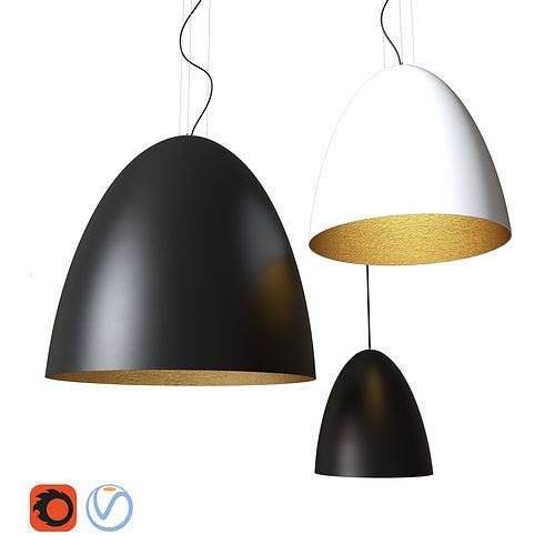 Nowodvorski Set Egg Xl L M 3D model