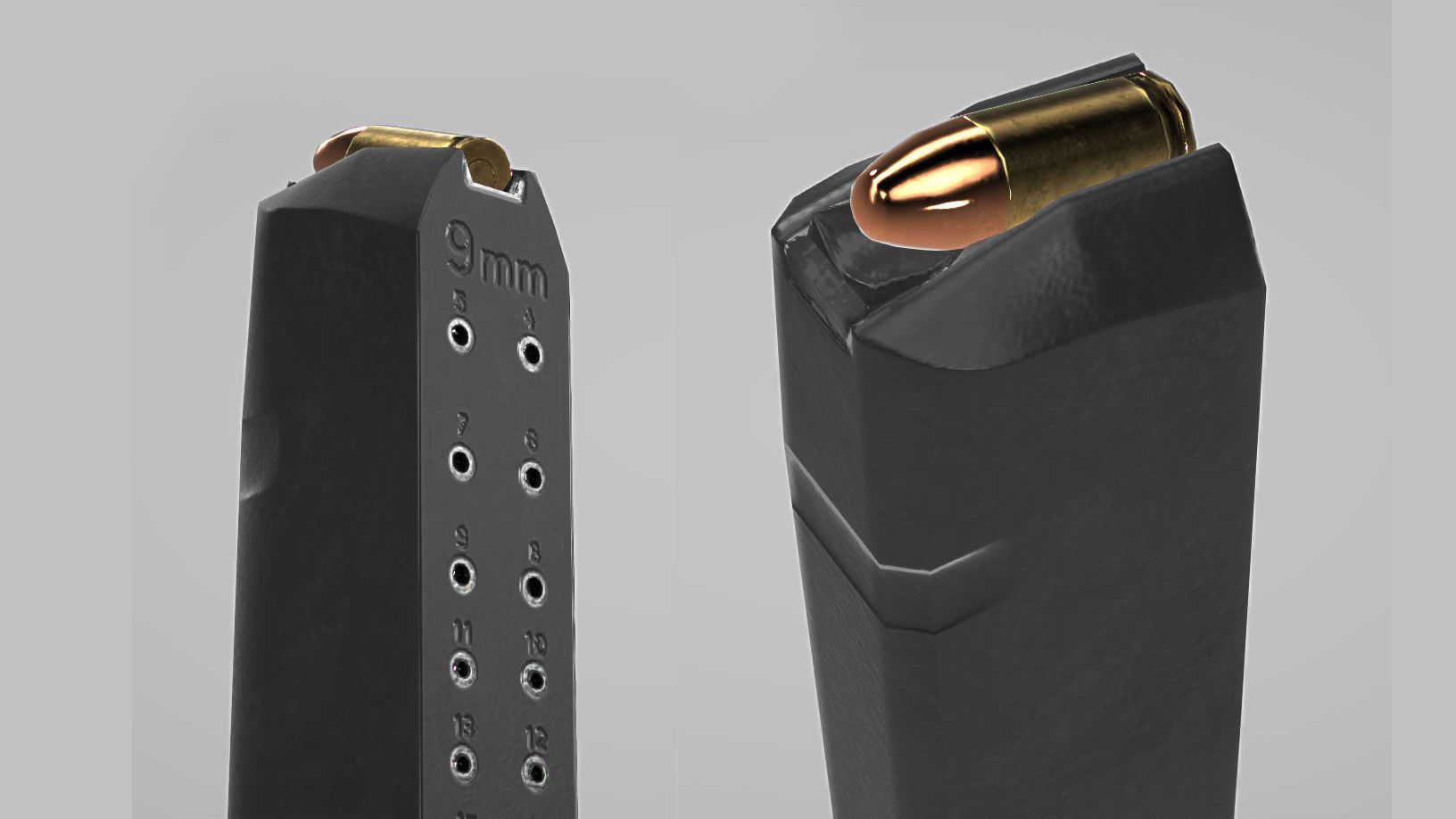 G17 Animated Low-poly 3D model_6