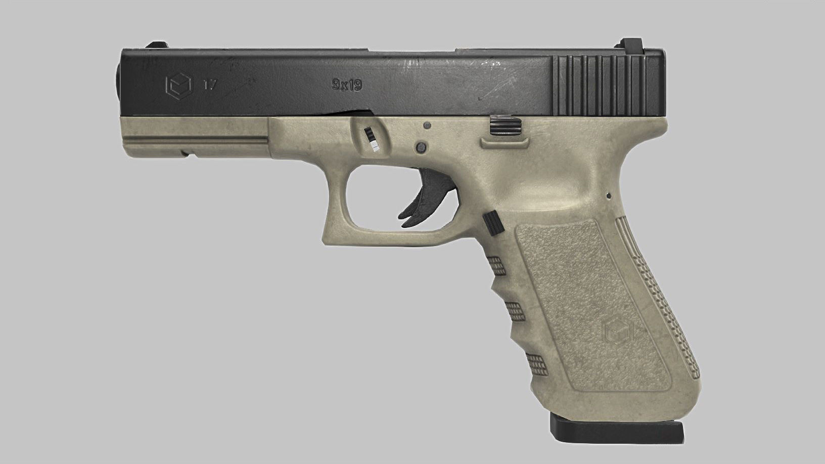 G17 Animated Low-poly 3D model_8