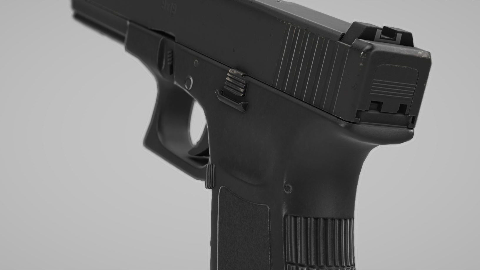 G17 Animated Low-poly 3D model_3
