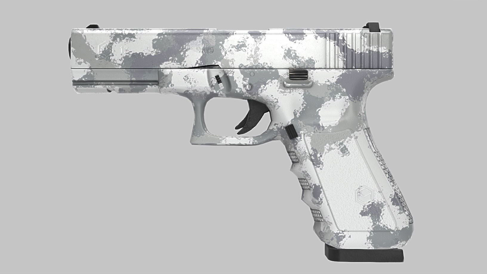 G17 Animated Low-poly 3D model_10