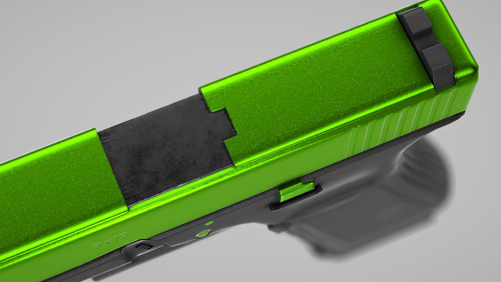 G17 Animated Low-poly 3D model_5