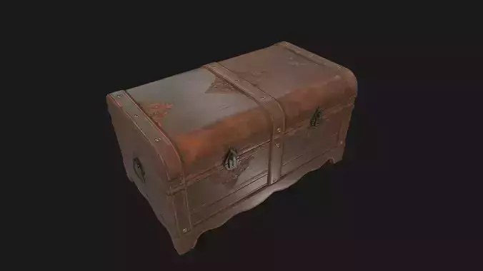 Wooden chest
