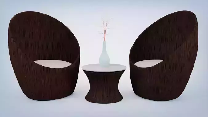 Outdoor coffee table