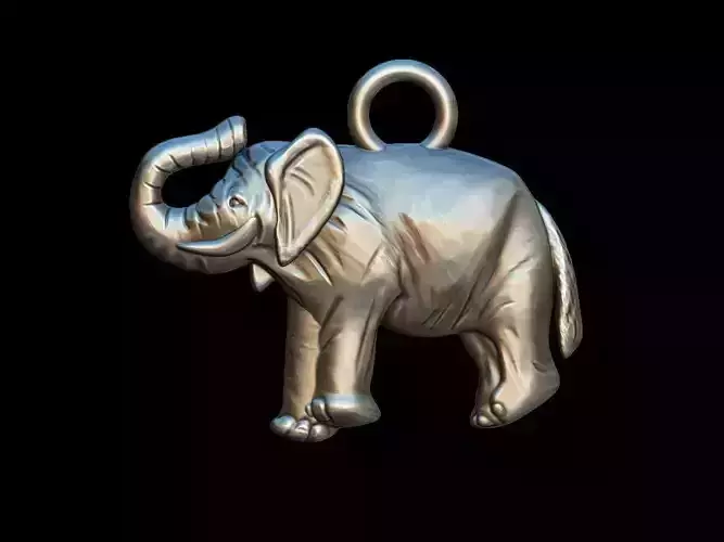 Elephant charm