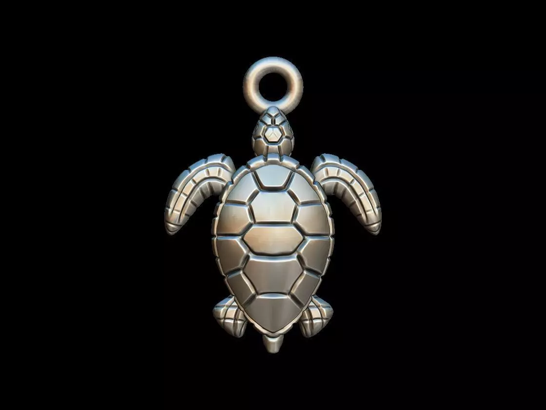 Sea turtle 3D print model