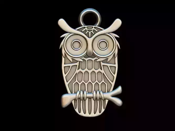 Owl pendant 