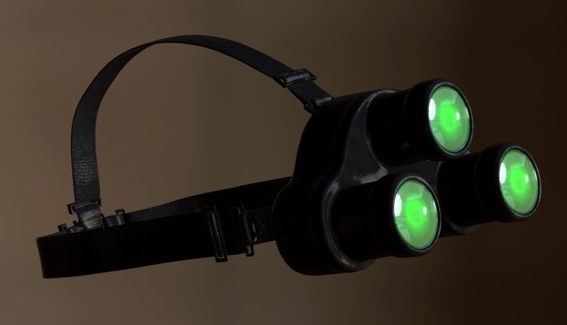 Night vision goggles FREE  Free low-poly 3D model_3