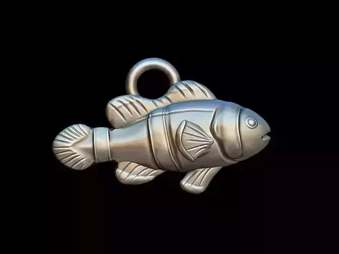 Clown Fish 3D print model
