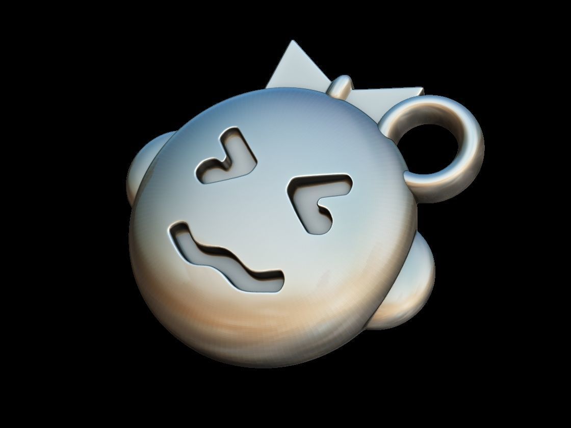 Mad Face 3D print model_2