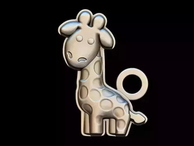 Giraffe charm