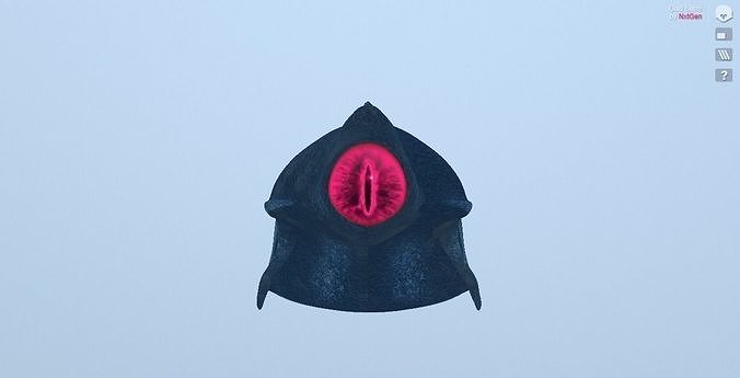 PBR Cold Slime Low-poly 3D model