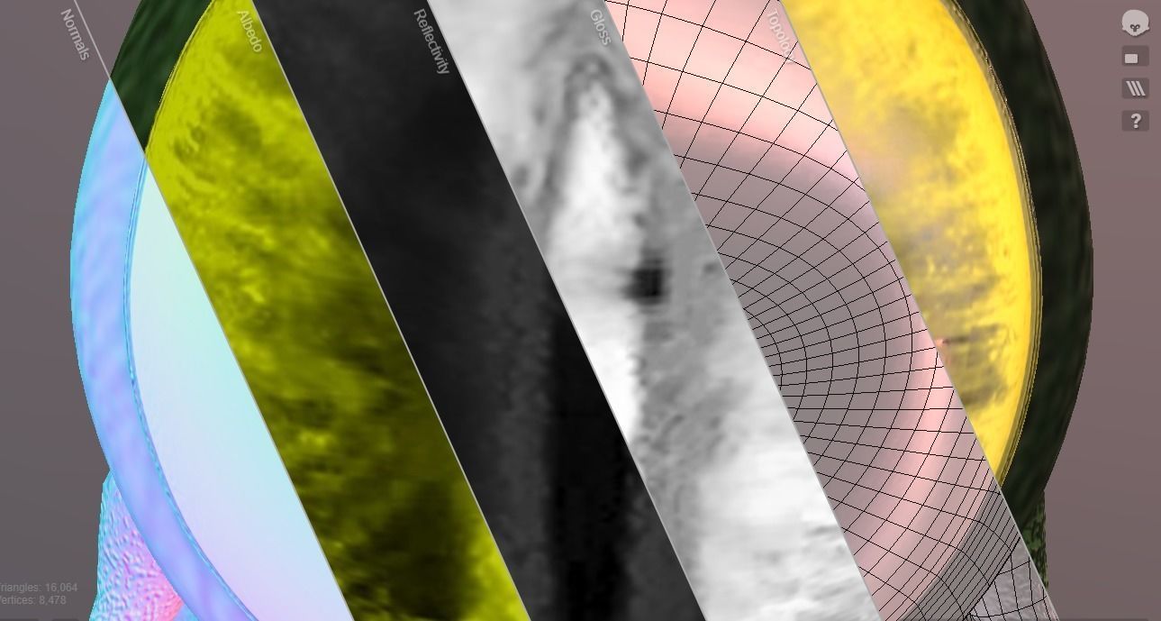 PBR Slime Pack Low-poly 3D model_25