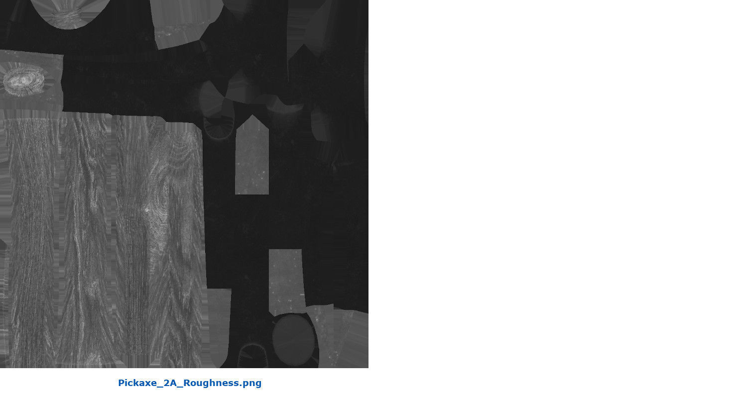 Pickaxe 2A Low-poly 3D model_12