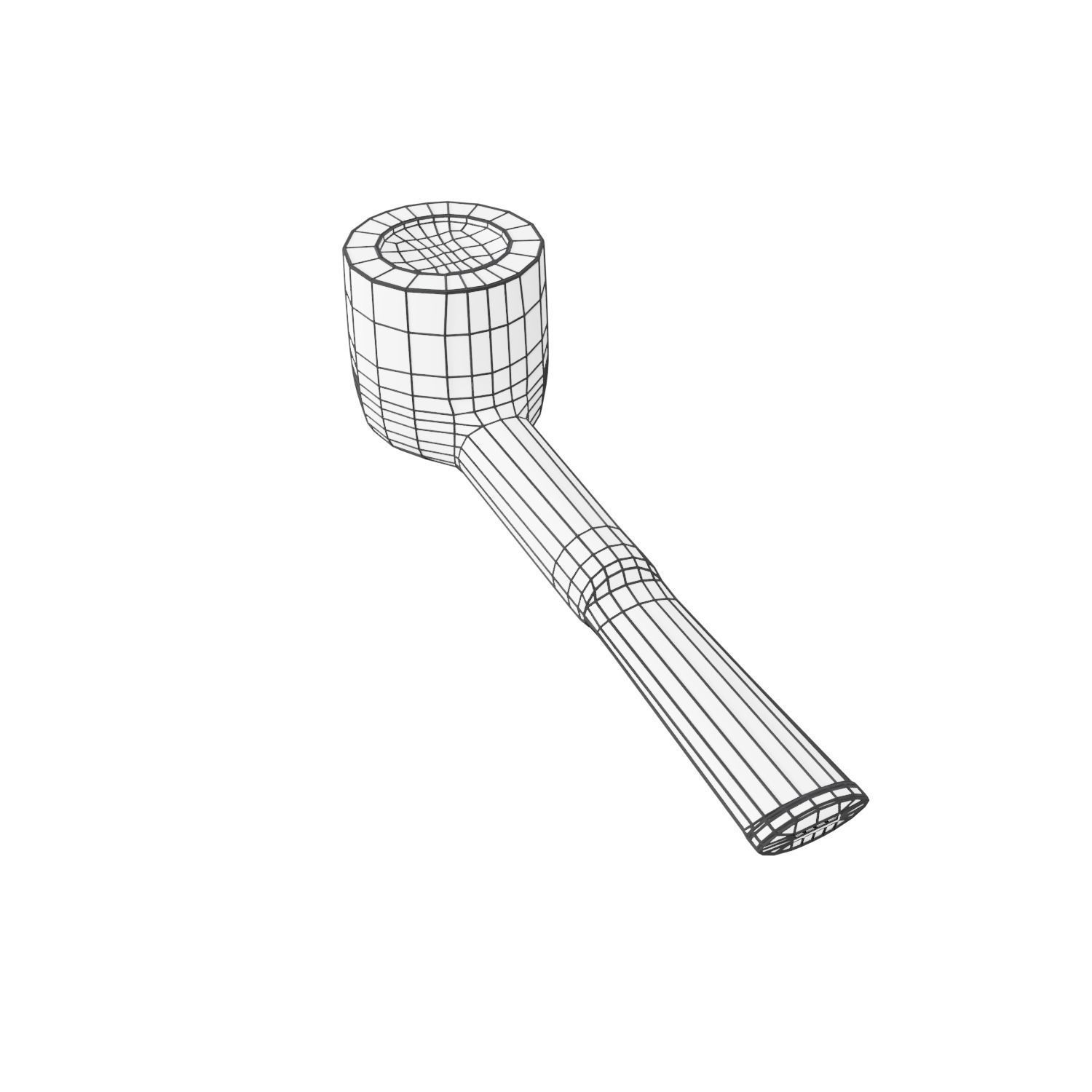 Derbyshire 917 Tobacco Pipe Low-poly 3D model_23