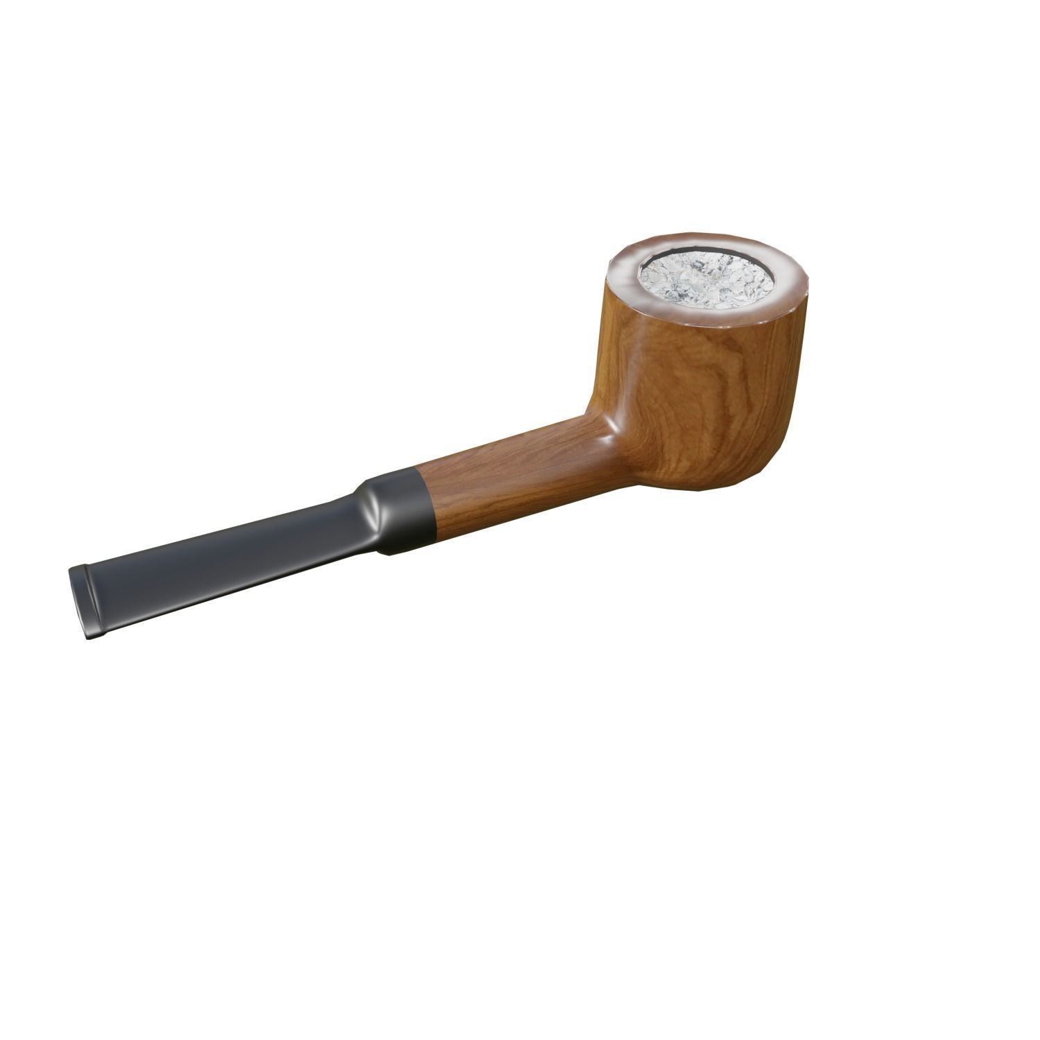 Derbyshire 917 Tobacco Pipe Low-poly 3D model_7