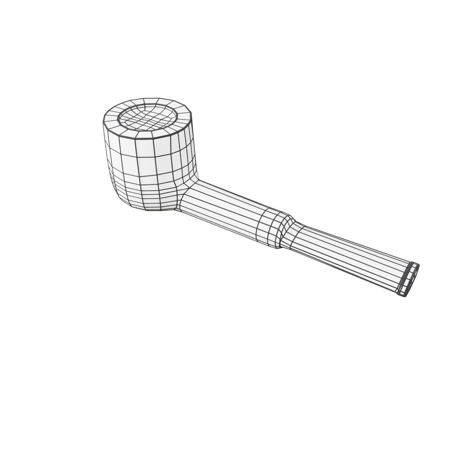 Derbyshire 917 Tobacco Pipe Low-poly 3D model_24