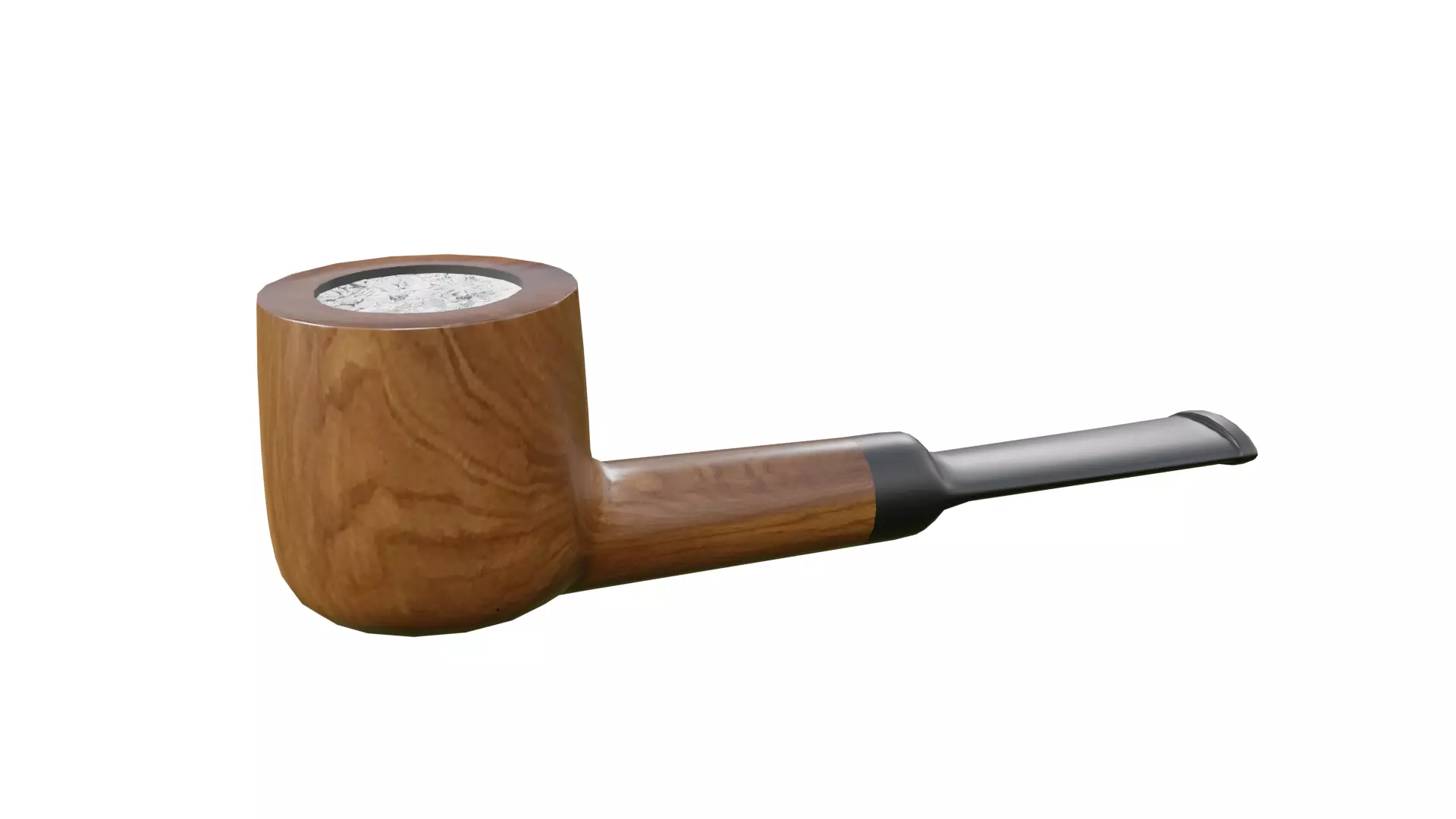 Derbyshire 917 Tobacco Pipe Low-poly 3D model_0