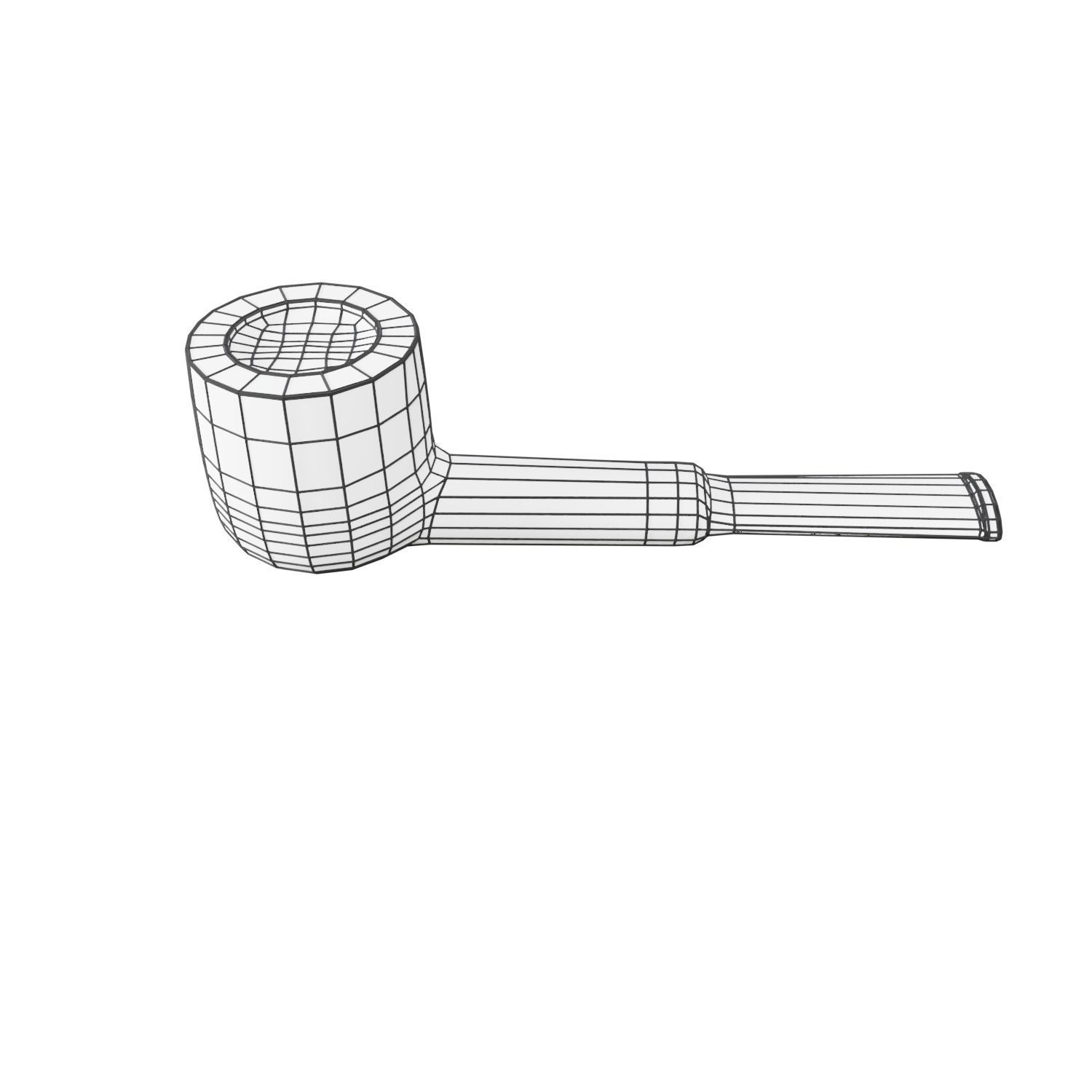 Derbyshire 917 Tobacco Pipe Low-poly 3D model_25