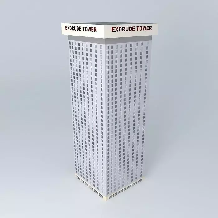 Extrude Tower Free 3D model