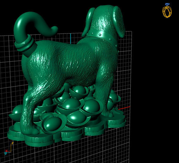 DOG ANIMAL 3D print model_3