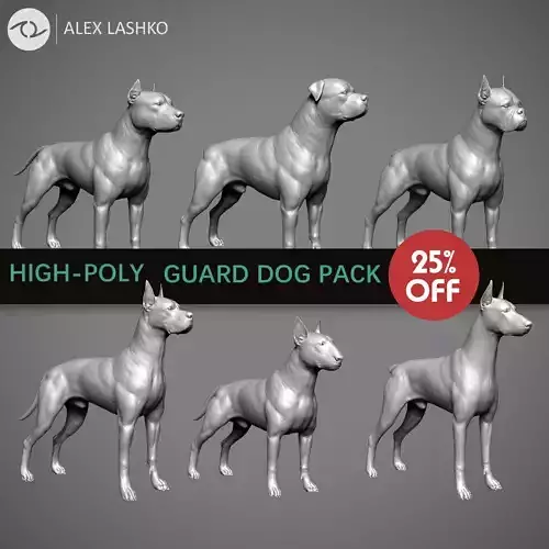 Guard Dog Pack High-Polly Collection 