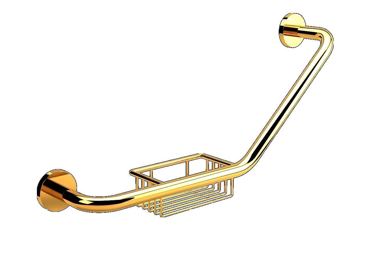 Handle  Bath Handle Sponge Cantilevered 3D model_1