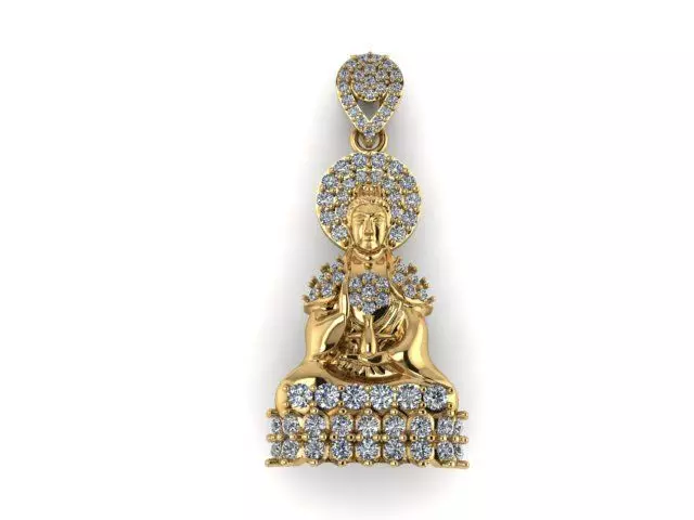 PENDANT BUDDHA 3D print model
