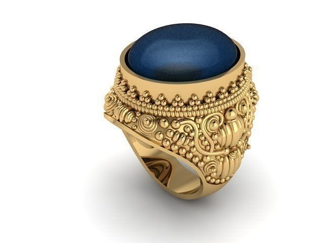 FLOWERING RINGS 3D print model