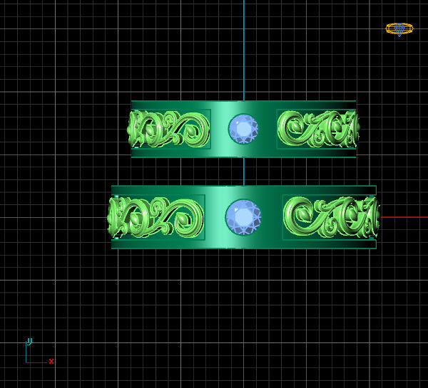 WEDDING RING 3D print model_2