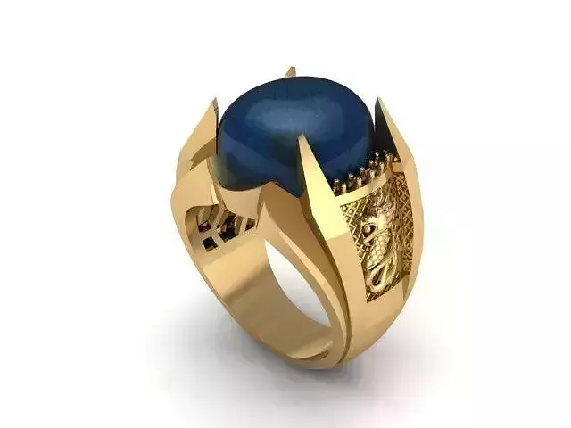 ring Dragon 3D print model