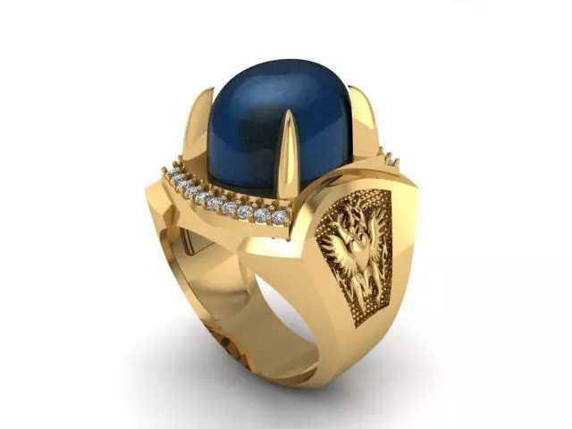 ring Dragon 3D print model_0