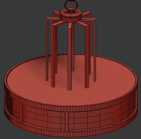 Japan 2 structure 3D model_8