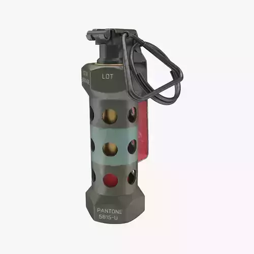 Grenade M84 3D model