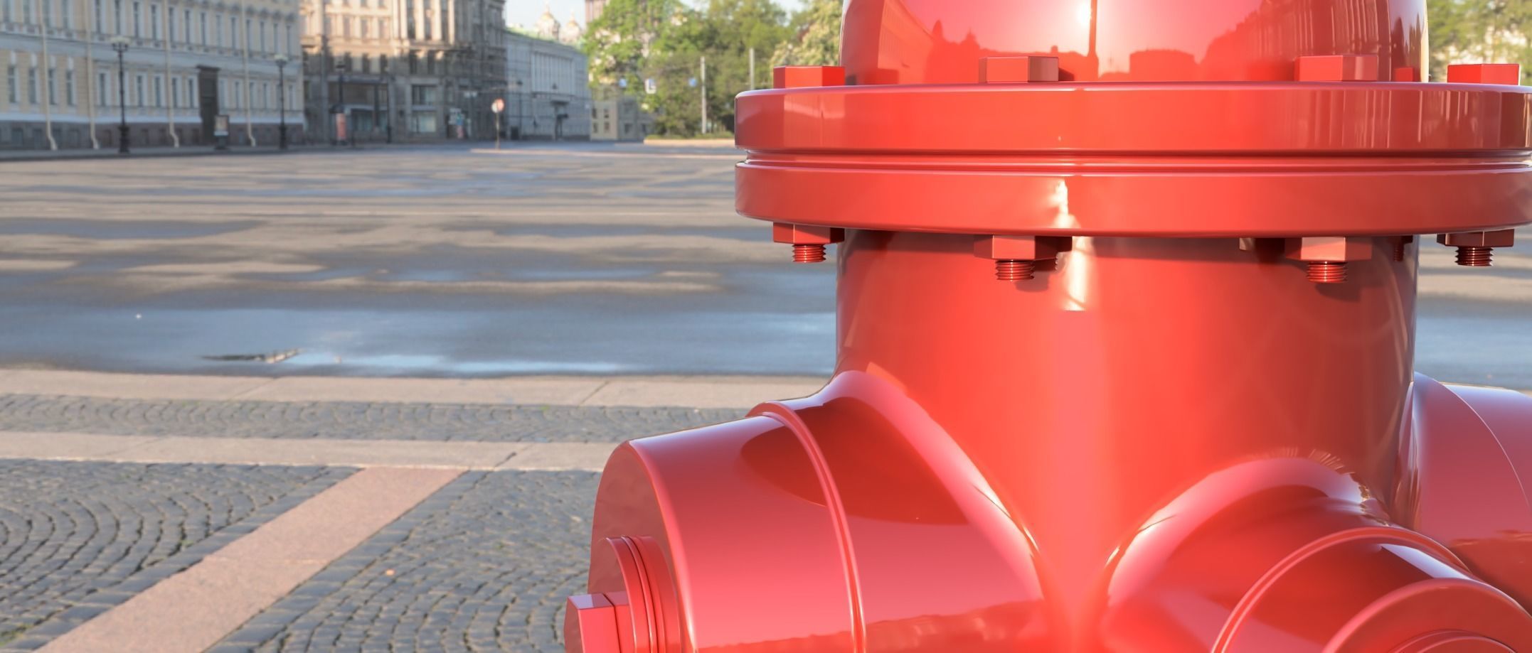 6 inch Scale Fire Hydrant 3D print model_5