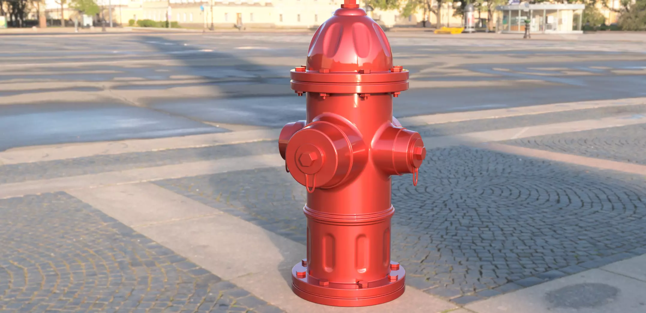 6 inch Scale Fire Hydrant 3D print model_0