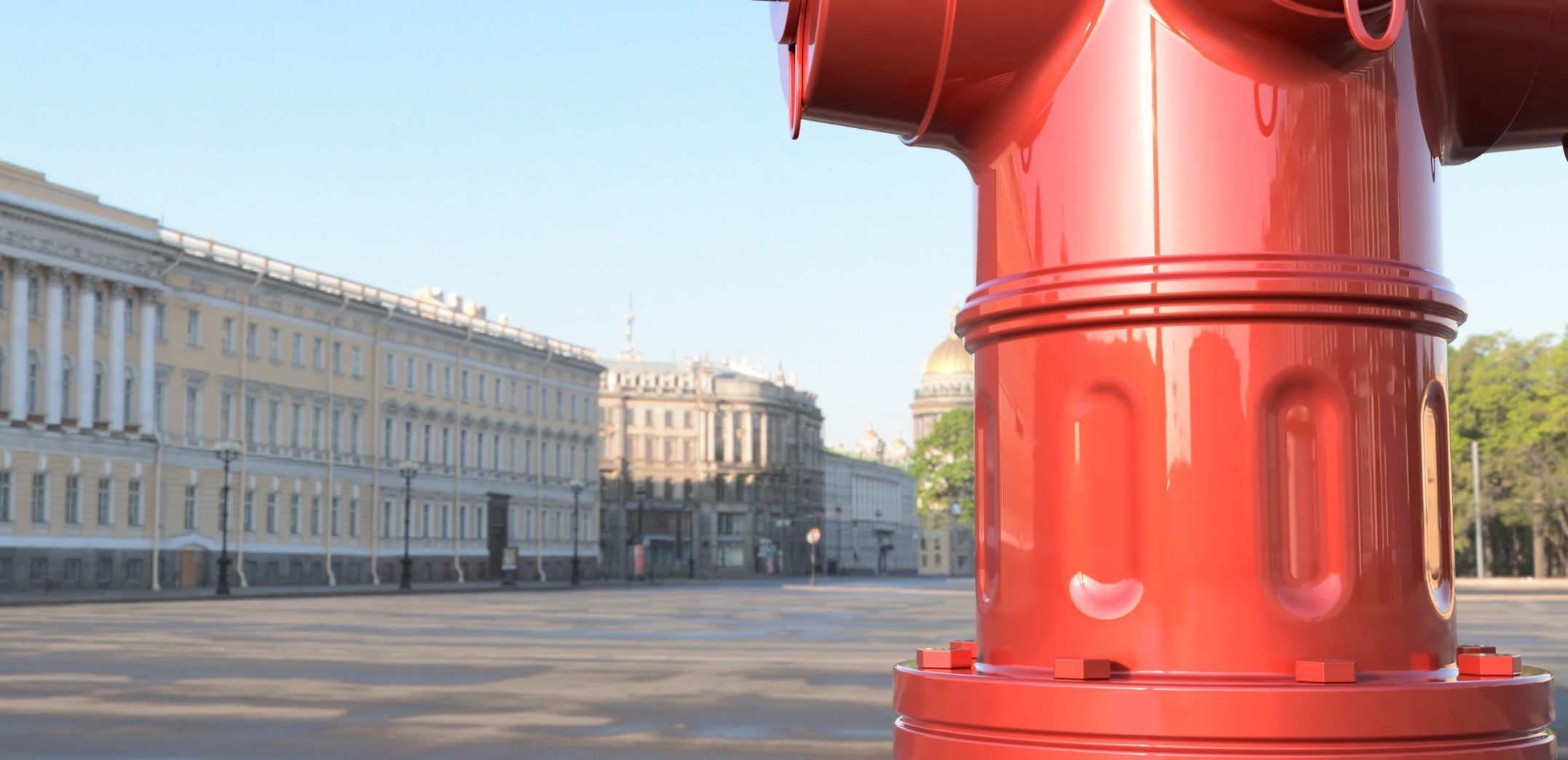 6 inch Scale Fire Hydrant 3D print model_3