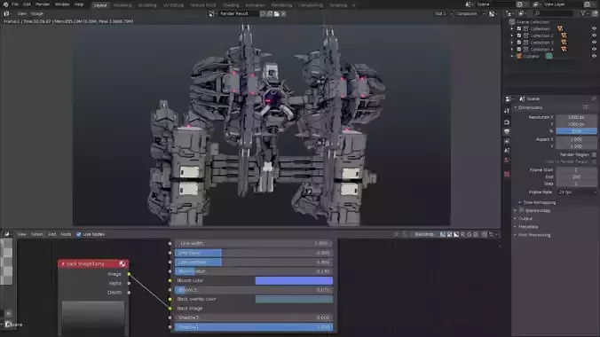 Toon render project file 2