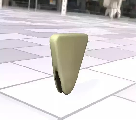 Insulators connection piece 1 - Object 75 Low-poly 3D model
