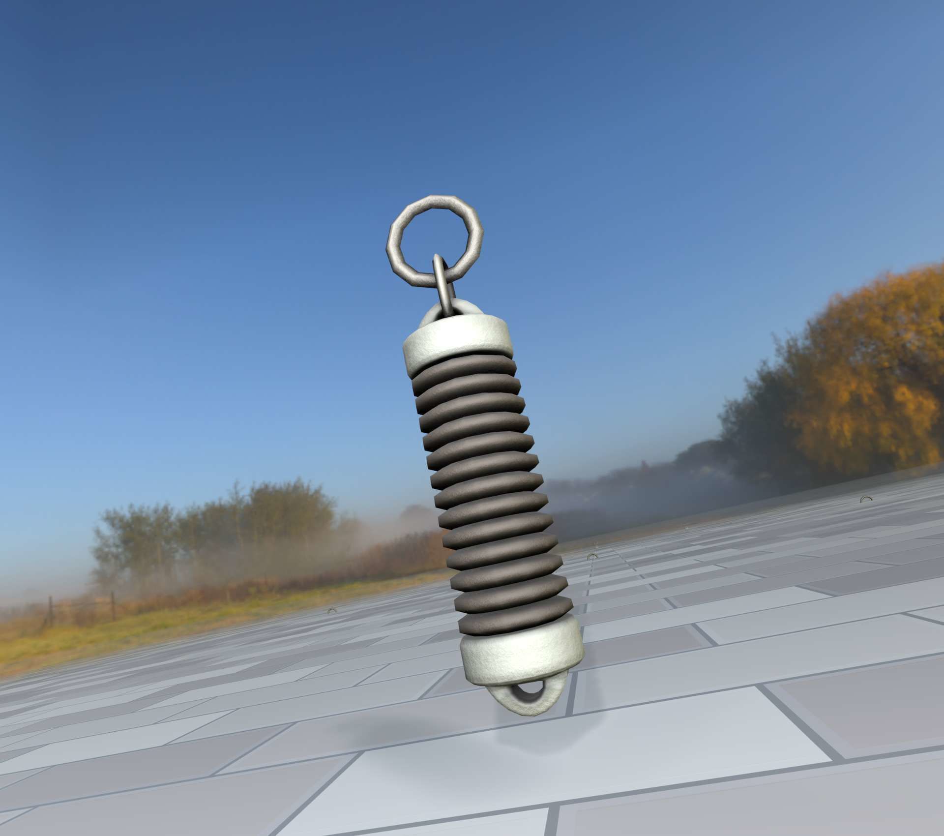 Electricity Poles Insulator 5 - Object 076 Low-poly 3D model_27