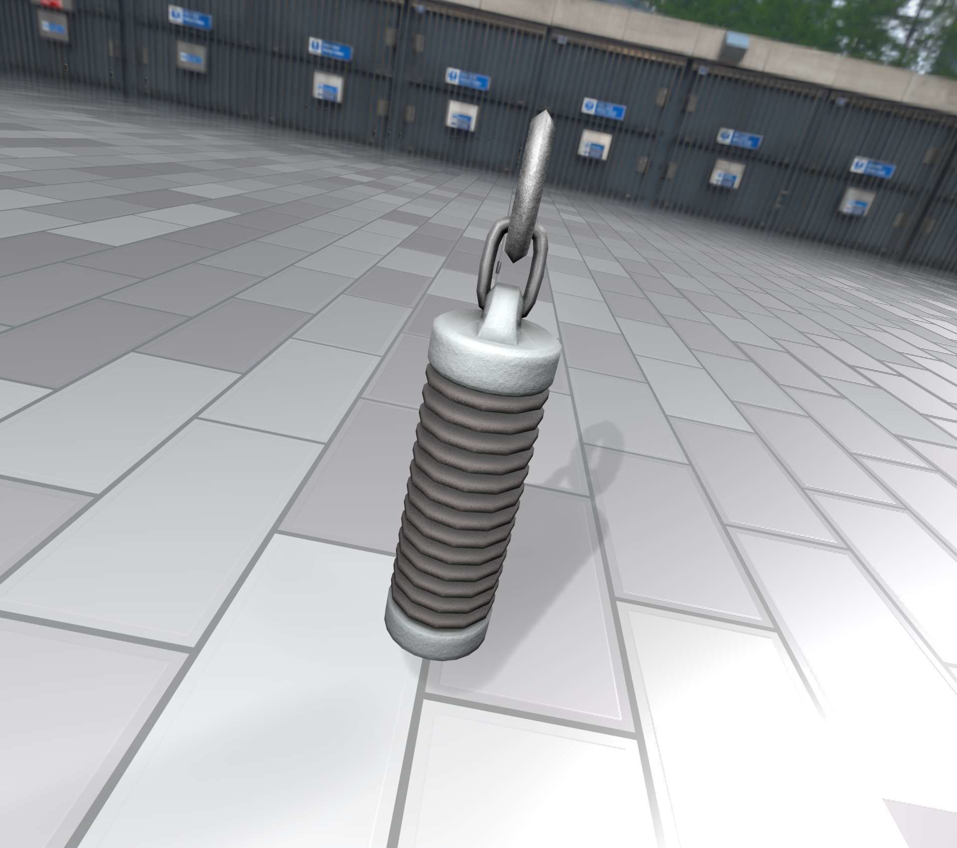 Electricity Poles Insulator 5 - Object 076 Low-poly 3D model_16