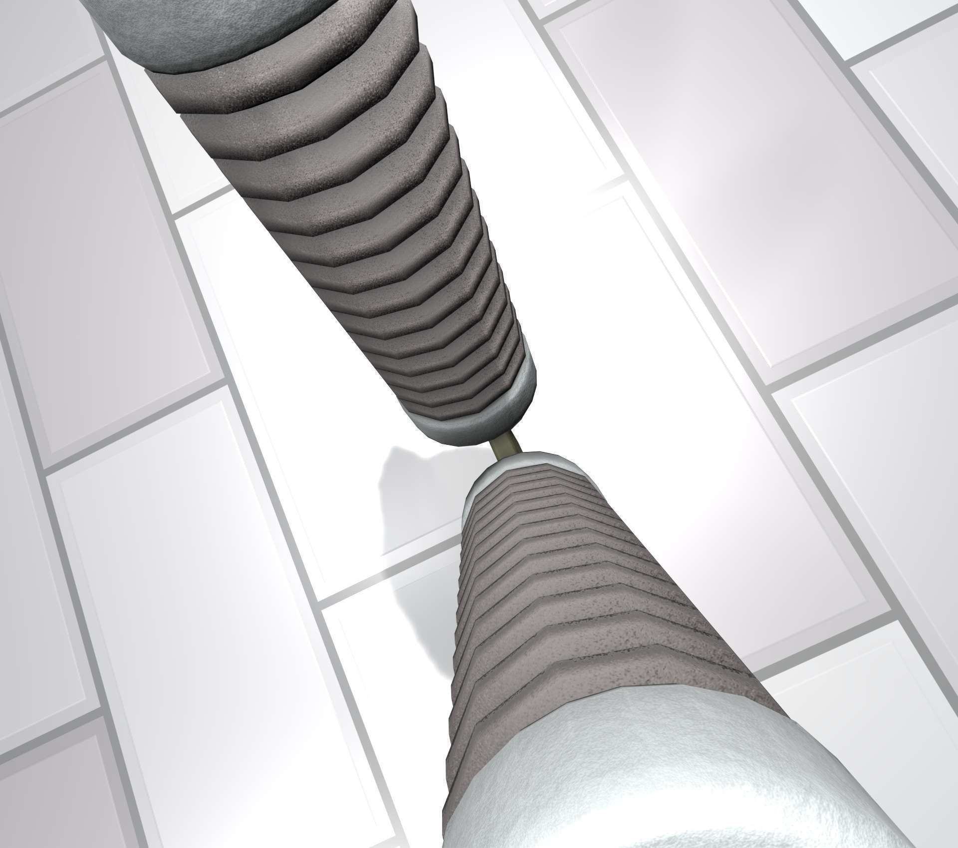 Electricity Poles Ceramic Insulator 7 - Object  078 Low-poly 3D model_18