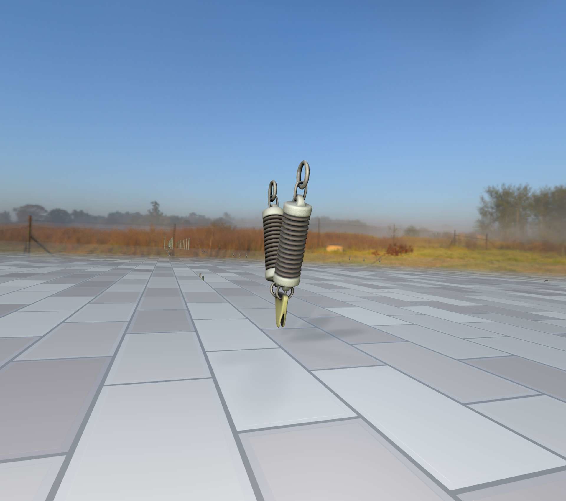 Electricity Poles Ceramic Insulator 7 - Object  078 Low-poly 3D model_36