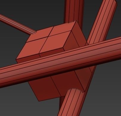 Olvidada Chandelier Lamp 3D model_4