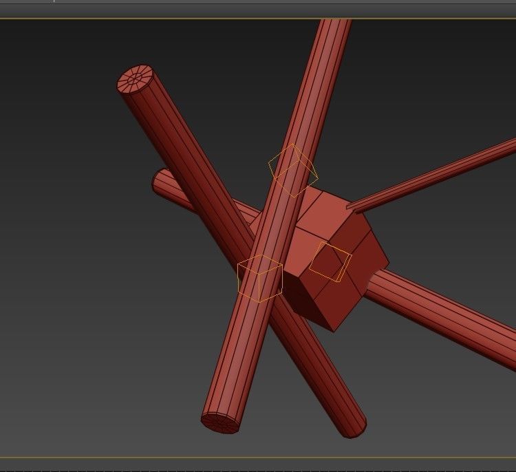 Olvidada Chandelier Lamp 3D model_15