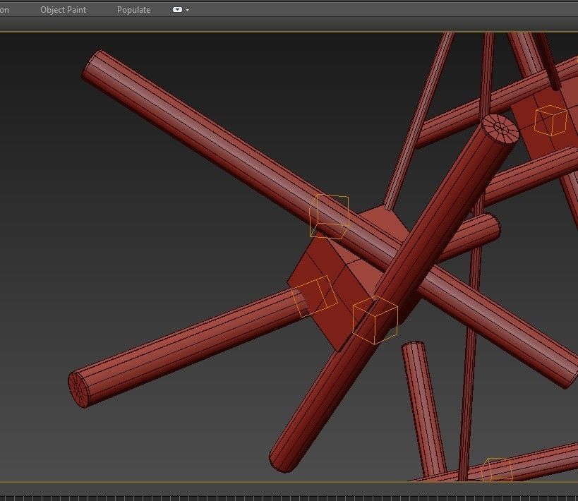 Olvidada Chandelier Lamp 3D model_11