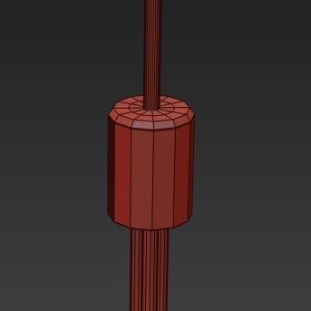 Olvidada Chandelier Lamp 3D model_2